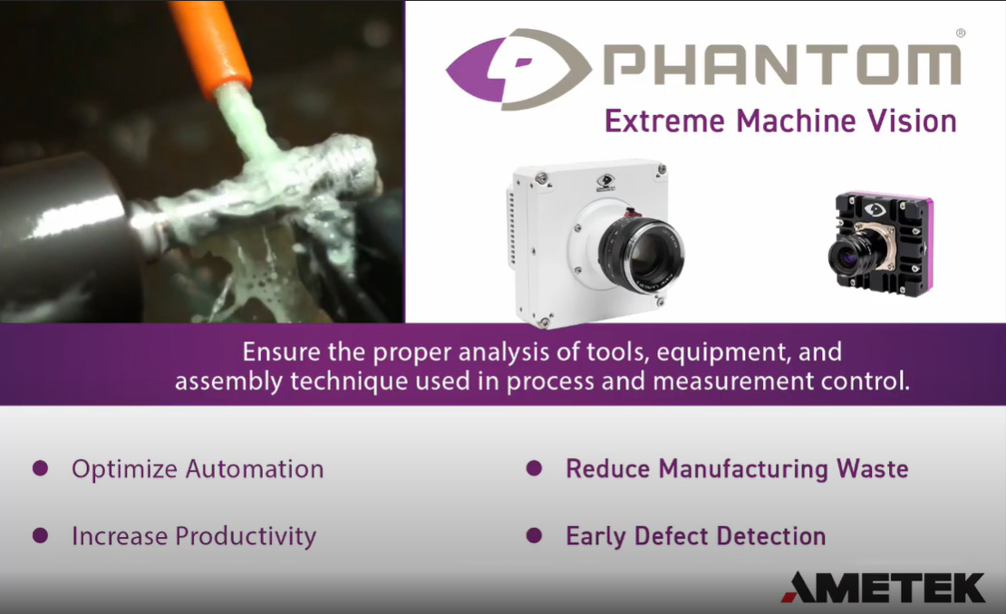 Phantom High-Speed Machine Vision for Industrial Solutions